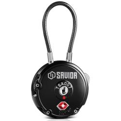 CADENAS A CABLE NOIR (TSA) SAVIOR