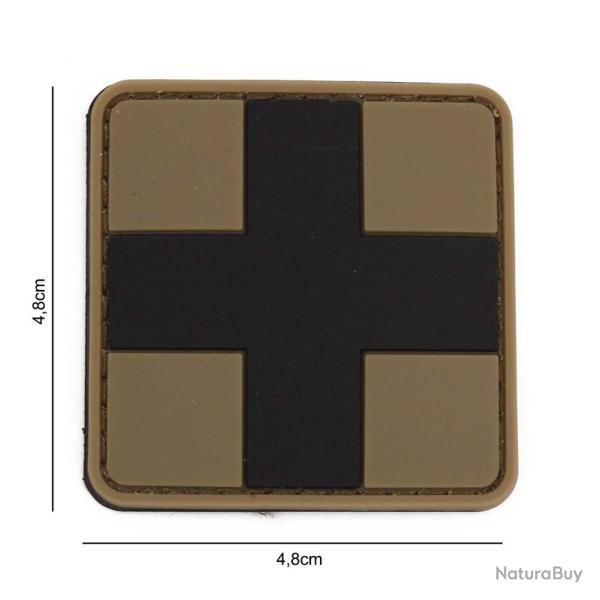 Patch 3D PVC Croix / Medic (101 Inc) D�sert