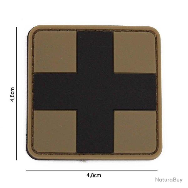 Patch 3D PVC Croix / Medic (101 Inc) D�sert