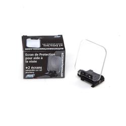 Verre Protection Point Rouge / Lunette Noir (ASG)