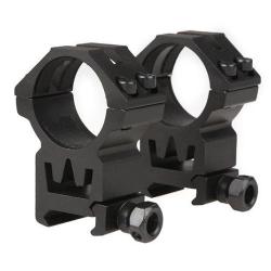 Anneau 30mm Haut (Set 2pcs) Noir (Theta Optics)
