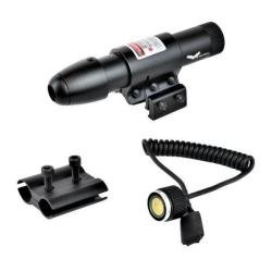 Laser Rouge Ajustable / contacteur (JS Tactical)