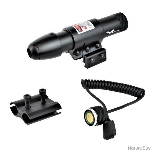 Laser Rouge Ajustable / contacteur (JS Tactical)