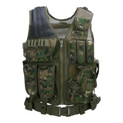 Veste Mesh Holster Recon (S&T / 101 Inc) Dig Woodland