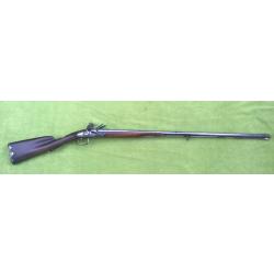 MAGNIFIQUE FUSIL JUXTAPOSE &Agrave; SILEX ARTISAN FRAN&Ccedil;AIS CAL 20 FABRICATION FIN DE 17&egrave;me