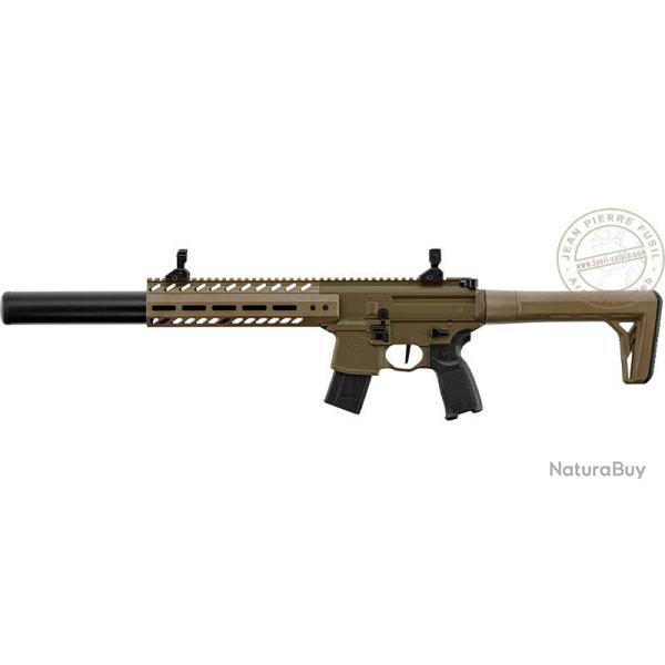 Pistolet mitrailleur � plomb CO2 4,5 mm SIG SAUER MCX ASP (7 joules max) FDE