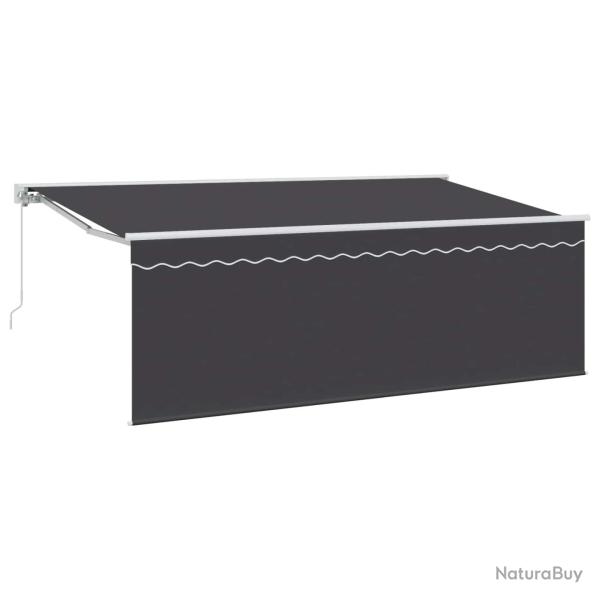 Auvent R�tractable Anthracite 400 x 200 cm