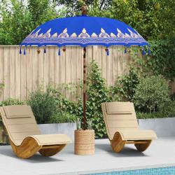Parasol balinais Bleu 215 x 215 x 260 cm