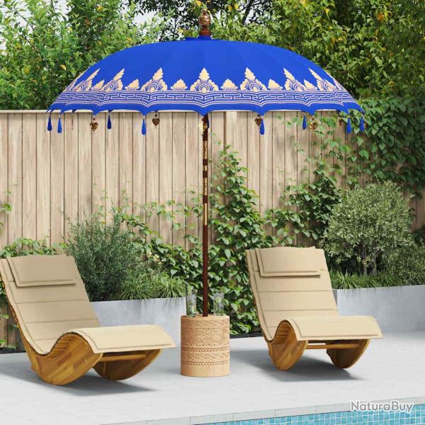 Parasol balinais Bleu 215 x 215 x 260 cm
