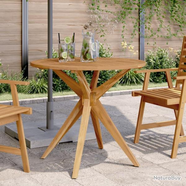 Table de ronde �85x75 cm bois d'acacia solide