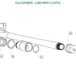 Joint de cloche de piston Beretta