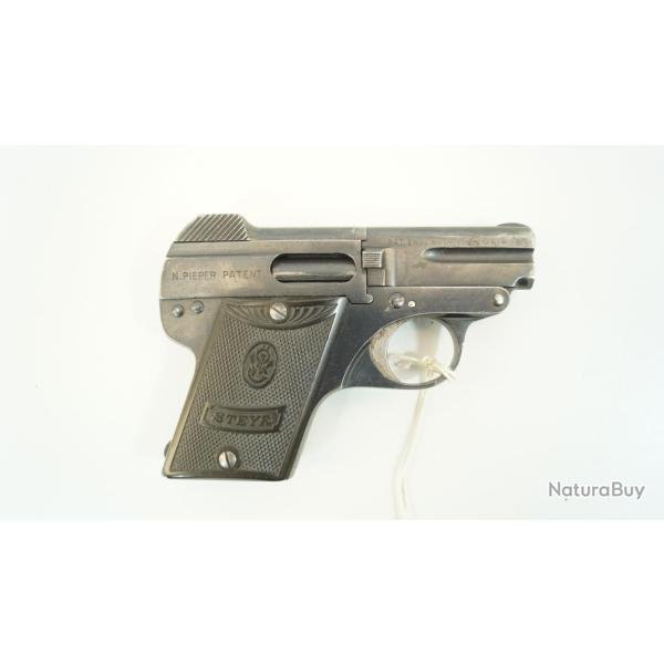 pistolet steyr manlicher md 1909 pieper 6.35