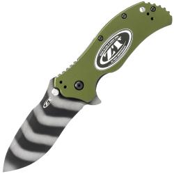 Couteau pliant Zero Tolerance 0350 20th Anniversary Magnacut Tiger Strip