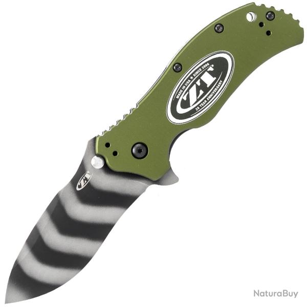 Couteau pliant Zero Tolerance 0350 20th Anniversary Magnacut Tiger Strip