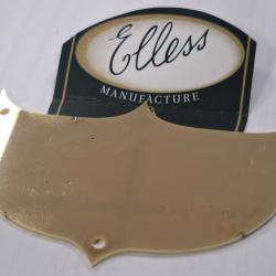 Plaque LAITON VIERGE pour Ecusson Troph&eacute;e &agrave; graver n&deg; 5 - 70x40*1mm - ELLESS France