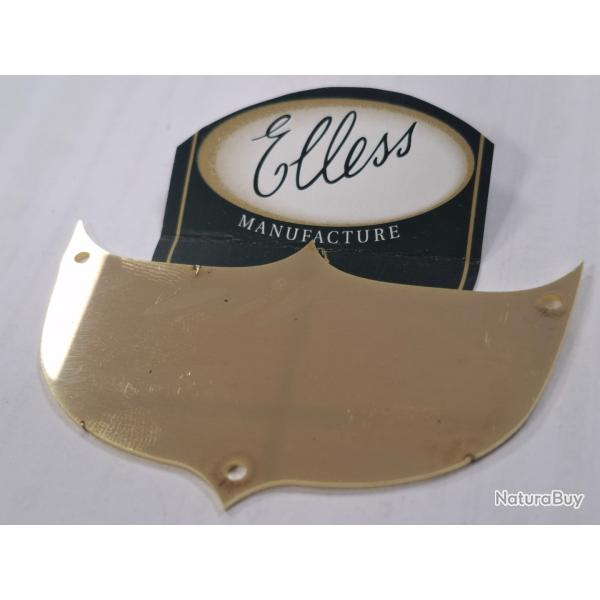 Plaque LAITON VIERGE pour Ecusson Troph�e � graver n� 5 - 70x40*1mm - ELLESS France