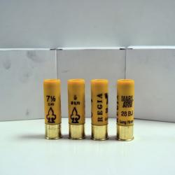 Lot de 3 boites de cartouches Mary Arm Regia 28g BJ plomb n&deg;6 et 7.5 - Cal 20