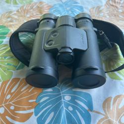 Jumelles t&eacute;l&eacute;m&eacute;triques chasse 10X42 LRF 1000M solognac