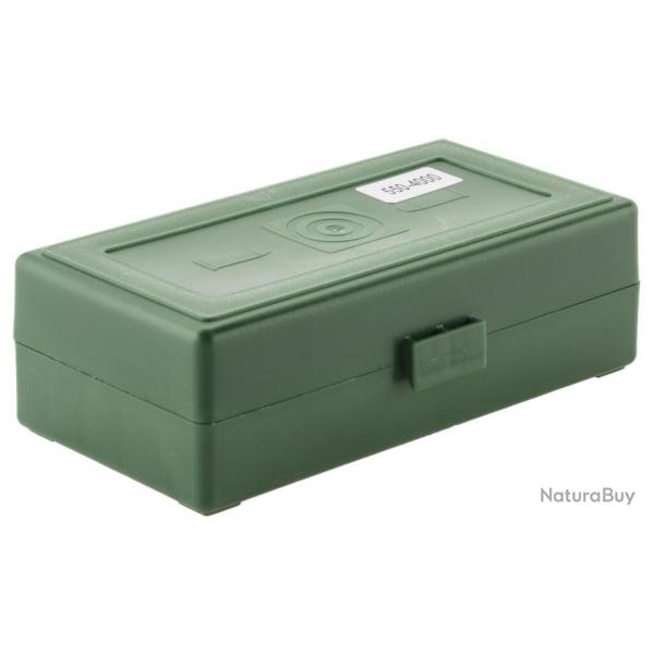 BOITE DE RANGEMENT 50 MUNITIONS CAL. 44 MAGNUM