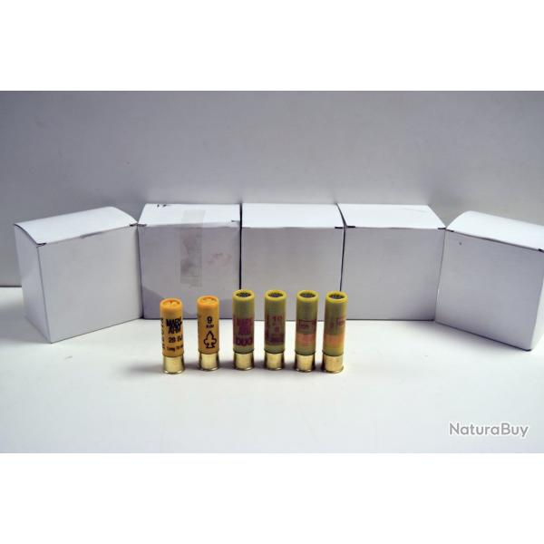 Lot de 5 boites de cartouches Mary Arm Regia/ARX B�casse 28 et 29gBJ + ARX pb n�8+10 et 9 - Cal 20