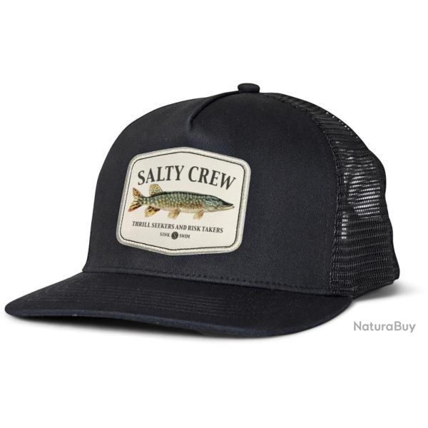 Casquette SALTY CREW Euro pike trucker Black