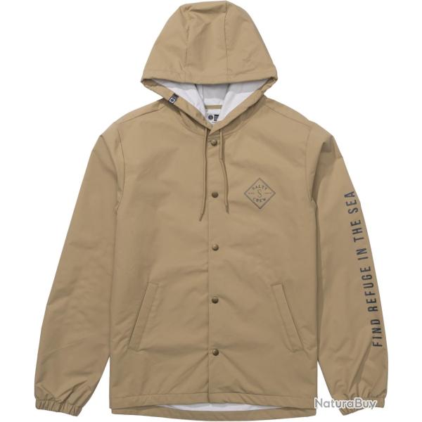 Veste SALTY CREW Tippet snap jacket Khaki XL