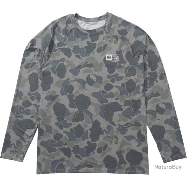 Tee shirt SALTY CREW Mariner lite UV LS Sand camo XL