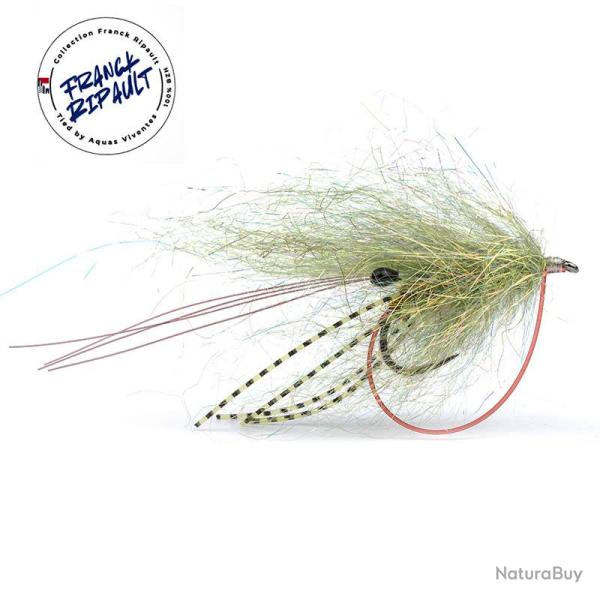 Mouche Crevette Franck Ripault Premium Olive H8