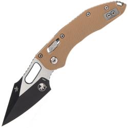 Cotueau pliant  - Microtech Stitch Ram Lock Fluted G10 Tan