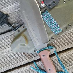 Work tuff gear v44x Poign&eacute;e Work Tuff Gear V44X (SK85) Hand Rub APO, en Micarta de toile