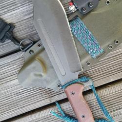 Work tuff gear v44x Poign&eacute;e Work Tuff Gear V44X (SK85) Hand Rub APO, en Micarta de toile