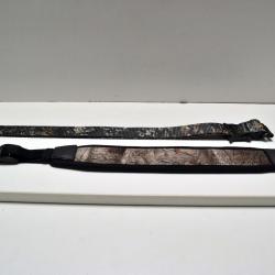 Lot de 2 bretelles en cordura et n&eacute;opr&egrave;ne pour carabine