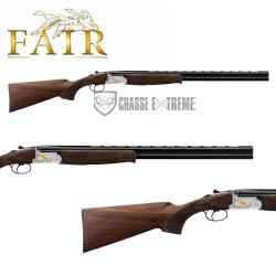 Fusil Superpos&eacute; FAIR Premier Ergal Ejecteur 68cm Cal 20/76 Crosse Anglaise Monod&eacute;tente S&eacute;lective