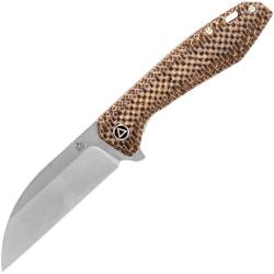 Couteau pliant  - QSP Pelican Micarta et lame S35VN