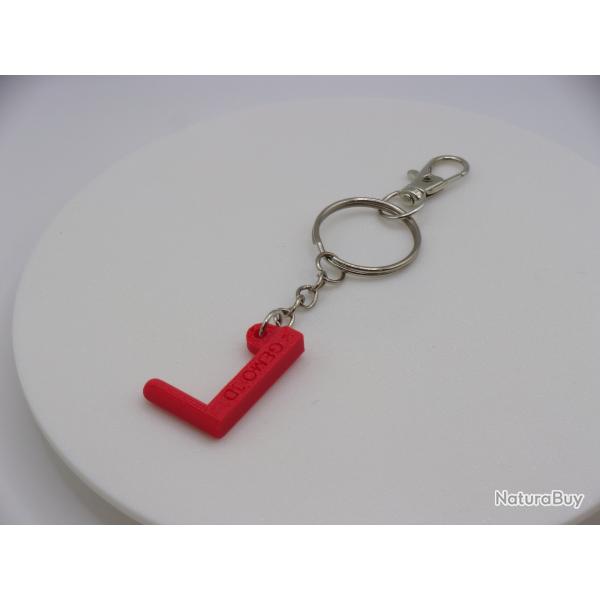 TEMOIN CHAMBRE VIDE CAL.22 PORTE CLEF