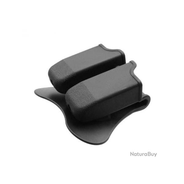 OP ACC - PORTE-CHARGEUR DOUBLE RIGIDE AMOMAX POUR CHARGEUR GLOCK