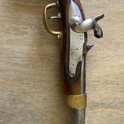 Pistolet a piston  ann&eacute;e 1822