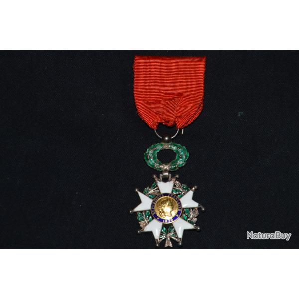 ETOILE DE CHEVALIER LEGION D'HONNEUR-1870-FRENCH LEGION OF HONOR-GUERRE 1914/18-13� ET 114� CHASSEUR