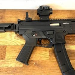 Pack Carabine LUCANSKY Stinger 8" Black Cal. 9x19