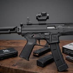 Pack Carabine LUCANSKY Stinger 8" Black Cal. 9x19