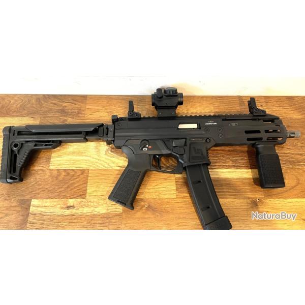 Pack Carabine LUCANSKY Stinger 8" Black Cal. 9x19