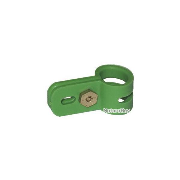 LOT DE 10 BAGUES ATTACHES CANARD PLASTIQUE A VIS DIAM. 12 MM