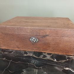 ancien coffret bois &agrave; personnaliser pour armes anciennes