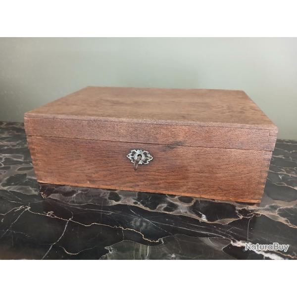 ancien coffret bois � personnaliser pour armes anciennes