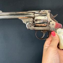 EXCELLENT REVOLVER TYPE SMITH & WESSON fabrication EUSKARO num&eacute;ro de s&eacute;rie 6