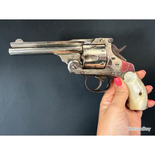 EXCELLENT REVOLVER TYPE SMITH & WESSON fabrication EUSKARO num�ro de s�rie 6