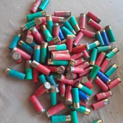 Lot de 91 cartouches de chasse calibre 12.