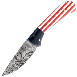 Couteau fixe Rite Edge Damascus US Fixed Blade
