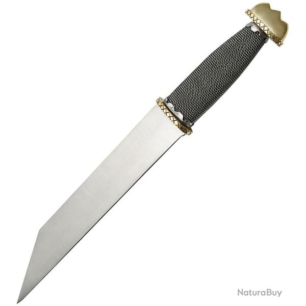 Couteau fixe Seax Wire Wrapped Handle