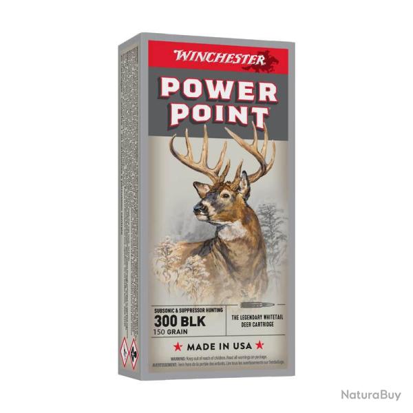 Balles 300 Blackout Power Point 150 gr X20